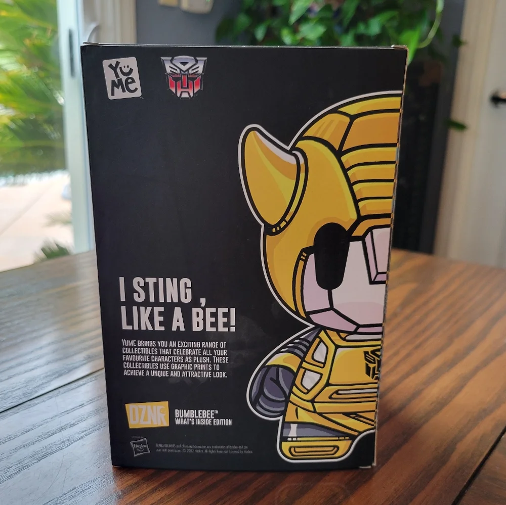 NIB -- Transformers Bumblebee Collectible Action Plush